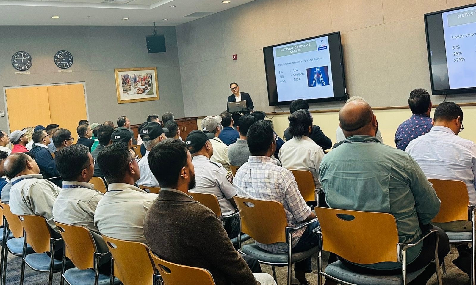 Nepal Mediciti Conducts Men’s Health Talk at U.S. Embassy, Kathmandu